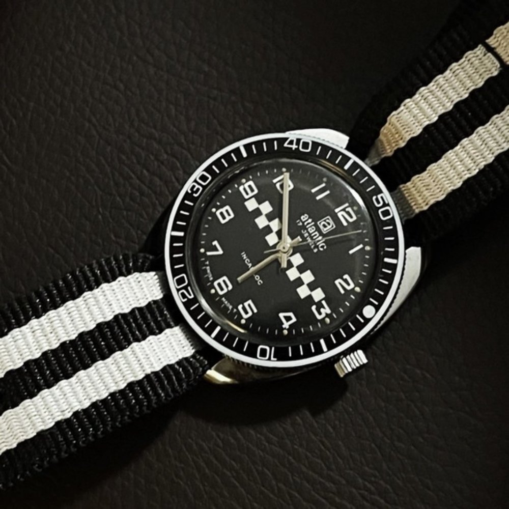 ✨VTG Men’s Atlantic Diver Racing Mechanical Swiss Watch